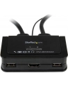 2 PORT HDMI CABLE KVM SWITCH StarTech.com 2 Port USB HDMI KVM Switch mit Audio und Fernschalter - Desktop Umschalter USB Powered - 1920x1200 - nr 17
