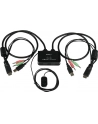 2 PORT HDMI CABLE KVM SWITCH StarTech.com 2 Port USB HDMI KVM Switch mit Audio und Fernschalter - Desktop Umschalter USB Powered - 1920x1200 - nr 18