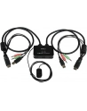 2 PORT HDMI CABLE KVM SWITCH StarTech.com 2 Port USB HDMI KVM Switch mit Audio und Fernschalter - Desktop Umschalter USB Powered - 1920x1200 - nr 23