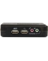 2 PORT USB KVM SWITCH W/ AUDIO StarTech.com 2 Port USB KVM Switch Kit mit Audio und Kabeln - 2-fach USB VGA Desktop Umschalter inkl. Kabel - nr 20
