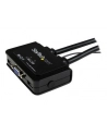 2PORT CABLE KVM WITH VGA USB StarTech.com 2 Port VGA USB KVM Switch Kabel - VGA KVM Umschalter USB Powered mit Fernumschaltung - nr 2