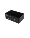 DISPLAYPORT USB KVM SWITCH StarTech.com 2 Port Dual DisplayPort USB KVM Switch mit Audio - DisplayPort Desktop KVM Umschalter mit USB Hub - 4xUSB Buchse 2xDP Buchse - nr 15