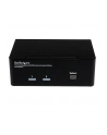 DISPLAYPORT USB KVM SWITCH StarTech.com 2 Port Dual DisplayPort USB KVM Switch mit Audio - DisplayPort Desktop KVM Umschalter mit USB Hub - 4xUSB Buchse 2xDP Buchse - nr 16
