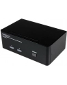 DISPLAYPORT USB KVM SWITCH StarTech.com 2 Port Dual DisplayPort USB KVM Switch mit Audio - DisplayPort Desktop KVM Umschalter mit USB Hub - 4xUSB Buchse 2xDP Buchse - nr 33