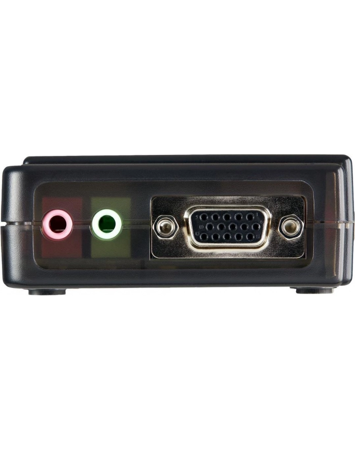 4 PORT USB KVM SWITCH und AUDI StarTech.com 4 Port VGA / USB KVM Switch inkl. Kabel und Audio - 4-fach VGA Desktop Umschalter główny