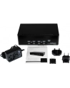 4 PORT DUAL DVI USB KVM SWITCH StarTech.com 4 Port Dual DVI USB KVM Switch/ Umschalter mit Audio und USB 2.0 Hub - nr 14