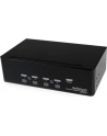 4 PORT DUAL DVI USB KVM SWITCH StarTech.com 4 Port Dual DVI USB KVM Switch/ Umschalter mit Audio und USB 2.0 Hub - nr 15