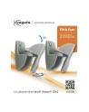 Vogel`s VLB 500 UNIV SPEAKER WALLMOUNT SILVER 2X 63MM DIST. -5KG TILT - nr 5