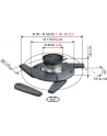 Vogel`s EPC 6545 PROJECTOR CEILINGMOUN EPC 6545 Beamer Deckenhalterung - nr 16