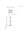 Vogel`s PPC 1540 BEAMER CEILLING MOUNT SILVER 400-500 MM UP TO 15KG - nr 7