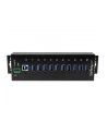 10 PORT INDUSTRIAL USB 3.0 HUB StarTech.com 10 Port Industrial USB 3.0 Hub - ESD and Surge Protection - DIN Rail or Surface-Mountable Metal Housing - nr 11