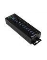 10 PORT INDUSTRIAL USB 3.0 HUB StarTech.com 10 Port Industrial USB 3.0 Hub - ESD and Surge Protection - DIN Rail or Surface-Mountable Metal Housing - nr 3