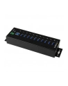 10 PORT INDUSTRIAL USB 3.0 HUB StarTech.com 10 Port Industrial USB 3.0 Hub - ESD and Surge Protection - DIN Rail or Surface-Mountable Metal Housing - nr 8