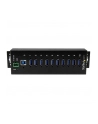 10 PORT INDUSTRIAL USB 3.0 HUB StarTech.com 10 Port Industrial USB 3.0 Hub - ESD and Surge Protection - DIN Rail or Surface-Mountable Metal Housing - nr 9