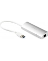 3PT PORTABLE USB 3.0 HUB + GBE StarTech.com 3 Port mobiler USB 3.0 Hub plus Gigabit Ethernet - Aluminium USB Hub mit Gigabit Ethernet Adapter - nr 28