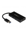 PORTABLE USB 3.0 HUB W/ GBE StarTech.com 3 Port USB 3.0 Hub mit Gigabit Ethernet Adapter aus Aluminum - Kompakter USB3 Hub mit GbE - nr 10
