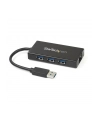 PORTABLE USB 3.0 HUB W/ GBE StarTech.com 3 Port USB 3.0 Hub mit Gigabit Ethernet Adapter aus Aluminum - Kompakter USB3 Hub mit GbE - nr 22