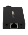 PORTABLE USB 3.0 HUB W/ GBE StarTech.com 3 Port USB 3.0 Hub mit Gigabit Ethernet Adapter aus Aluminum - Kompakter USB3 Hub mit GbE - nr 25