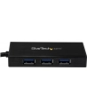 PORTABLE USB 3.0 HUB W/ GBE StarTech.com 3 Port USB 3.0 Hub mit Gigabit Ethernet Adapter aus Aluminum - Kompakter USB3 Hub mit GbE - nr 26