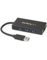 PORTABLE USB 3.0 HUB W/ GBE StarTech.com 3 Port USB 3.0 Hub mit Gigabit Ethernet Adapter aus Aluminum - Kompakter USB3 Hub mit GbE - nr 28
