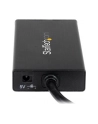 PORTABLE USB 3.0 HUB W/ GBE StarTech.com 3 Port USB 3.0 Hub mit Gigabit Ethernet Adapter aus Aluminum - Kompakter USB3 Hub mit GbE - nr 32