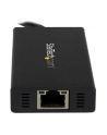 PORTABLE USB 3.0 HUB W/ GBE StarTech.com 3 Port USB 3.0 Hub mit Gigabit Ethernet Adapter aus Aluminum - Kompakter USB3 Hub mit GbE - nr 48