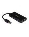 PORTABLE USB 3.0 HUB W/ GBE StarTech.com 3 Port USB 3.0 Hub mit Gigabit Ethernet Adapter aus Aluminum - Kompakter USB3 Hub mit GbE - nr 8