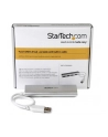 4 PORT PORTABLE USB 3.0 HUB StarTech.com 4 Port kompakter USB 3.0 Hub mit eingebautem Kabel - Aluminium USB Hub - Silber - nr 15