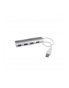 4 PORT PORTABLE USB 3.0 HUB StarTech.com 4 Port kompakter USB 3.0 Hub mit eingebautem Kabel - Aluminium USB Hub - Silber - nr 20