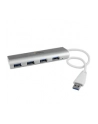 4 PORT PORTABLE USB 3.0 HUB StarTech.com 4 Port kompakter USB 3.0 Hub mit eingebautem Kabel - Aluminium USB Hub - Silber - nr 7