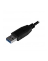 BLACK 4 PORT MINI USB 3.0 HUB StarTech.com 4 Port USB 3.0 SuperSpeed Hub - Schwarz - Portabler externer Mini USB Hub mit eingebautem Kabel - nr 13