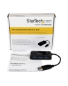 BLACK 4 PORT MINI USB 3.0 HUB StarTech.com 4 Port USB 3.0 SuperSpeed Hub - Schwarz - Portabler externer Mini USB Hub mit eingebautem Kabel - nr 16