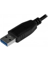 BLACK 4 PORT MINI USB 3.0 HUB StarTech.com 4 Port USB 3.0 SuperSpeed Hub - Schwarz - Portabler externer Mini USB Hub mit eingebautem Kabel - nr 26