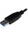 BLACK 4 PORT MINI USB 3.0 HUB StarTech.com 4 Port USB 3.0 SuperSpeed Hub - Schwarz - Portabler externer Mini USB Hub mit eingebautem Kabel - nr 29