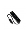 4 PORT PORTABLE USB 3.0 HUB StarTech.com 4 Port USB 3.0 SuperSpeed Hub - Schwarz - Portabler externer USB Hub mit eingebautem Kabel - nr 12