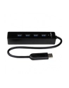 4 PORT PORTABLE USB 3.0 HUB StarTech.com 4 Port USB 3.0 SuperSpeed Hub - Schwarz - Portabler externer USB Hub mit eingebautem Kabel - nr 6