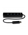 4 PORT PORTABLE USB 3.0 HUB StarTech.com 4 Port USB 3.0 SuperSpeed Hub - Schwarz - Portabler externer USB Hub mit eingebautem Kabel - nr 7