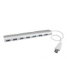 7 PORT COMPACT USB 3.0 HUB StarTech.com 7 Port kompakter USB 3.0 Hub mit eingebautem Kabel - Aluminium USB Hub - Silber - nr 2