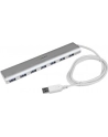 7 PORT COMPACT USB 3.0 HUB StarTech.com 7 Port kompakter USB 3.0 Hub mit eingebautem Kabel - Aluminium USB Hub - Silber - nr 31