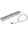7 PORT COMPACT USB 3.0 HUB StarTech.com 7 Port kompakter USB 3.0 Hub mit eingebautem Kabel - Aluminium USB Hub - Silber - nr 33