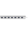 7 PORT COMPACT USB 3.0 HUB StarTech.com 7 Port kompakter USB 3.0 Hub mit eingebautem Kabel - Aluminium USB Hub - Silber - nr 45
