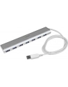 7 PORT COMPACT USB 3.0 HUB StarTech.com 7 Port kompakter USB 3.0 Hub mit eingebautem Kabel - Aluminium USB Hub - Silber - nr 46