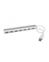 7 PORT COMPACT USB 3.0 HUB StarTech.com 7 Port kompakter USB 3.0 Hub mit eingebautem Kabel - Aluminium USB Hub - Silber - nr 8