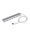 7 PORT COMPACT USB 3.0 HUB StarTech.com 7 Port kompakter USB 3.0 Hub mit eingebautem Kabel - Aluminium USB Hub - Silber - nr 9