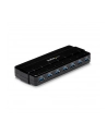 7 PORT USB 3.0 HUB W/ ADAPTER StarTech.com 7 Port USB 3.0 SuperSpeed Hub - USB 3 Hub Netzteil / Stromanschluss und Kabel - Schwarz - nr 20