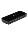 7 PORT USB 3.0 HUB W/ ADAPTER StarTech.com 7 Port USB 3.0 SuperSpeed Hub - USB 3 Hub Netzteil / Stromanschluss und Kabel - Schwarz - nr 3