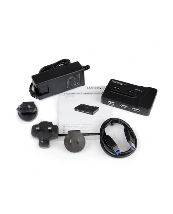 6 PORT USB 3/USB 2.0 COMBO HUB StarTech.com 6 Port USB 3.0 / 2.0 Hub mit 2A Ladeanschluss - 2x USB 3.0 SuperSpeed und 4x USB 2.0 Combo Hub