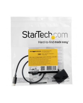 StarTech.com USB 3.1 ADAPTER CABLE W/ USB-C USB C CNCTR FOR 2.5IN SSD HDDS nr 1