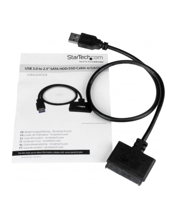 USB 3.0 TO 2.5 SATA HDD CABLE StarTech.com USB 3.0 auf 2,5'' (6,4cm) SATA III Adapter Kabel mit UASP - USB 3.0 zu SATA SSD/HDD Konverter / Adapterkabel nr 1