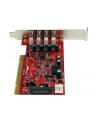 4 PORT PCI USB 3 ADAPTER CARD StarTech.com 4 Port USB 3.0 PCI Schnittstellenkarte - PCI SuperSpeed USB 3.0 Controller Karte - 2 x USB3.0 (Buchse) je 1x SATA/SP4 intern - nr 17